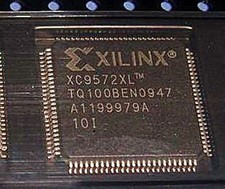 XILINX XC9572TQ100-15I QFP RH