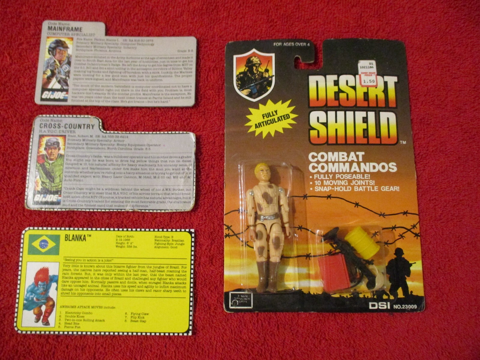 Vintage 1980's 1990's GI Joe BODY PARTS LEGS ARMS HEADS CHESTS WAISTS