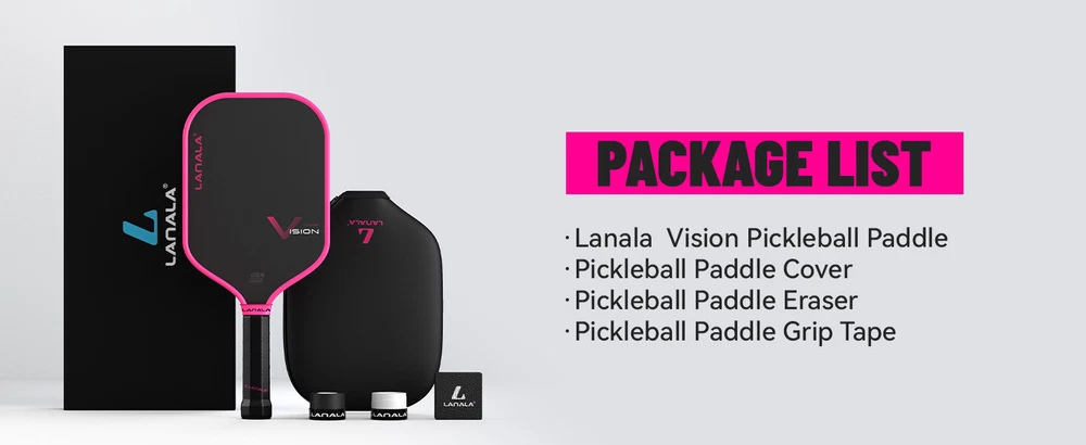 Pickleball Paddle Raw Carbon Fiber T700 Abrasion-Resistant Surface, 16MM USAPA