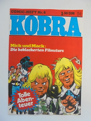 Cobra Comic Booklet No.6 (Bagged & Boarded) Condition 1-2