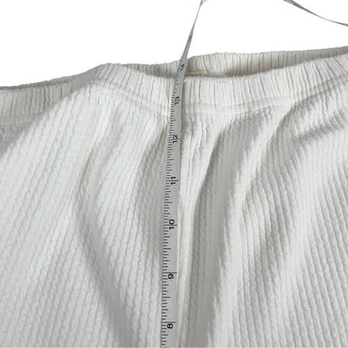 Victoria’s Secret Country White Ribbed Polo Joggers Two Piece Lounge Set Medium - Picture 12 of 14