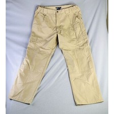 5 11 Tactical Pants Mens 38x32 Pro Ripstop Style 74273 Tan Cargo Workwear