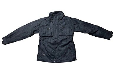 Vintage Oakley Software Jacket Men's Black Full Zip Ski Snow Vintage Oakley Software Jacket Men's Black Full Zip Ski Snow