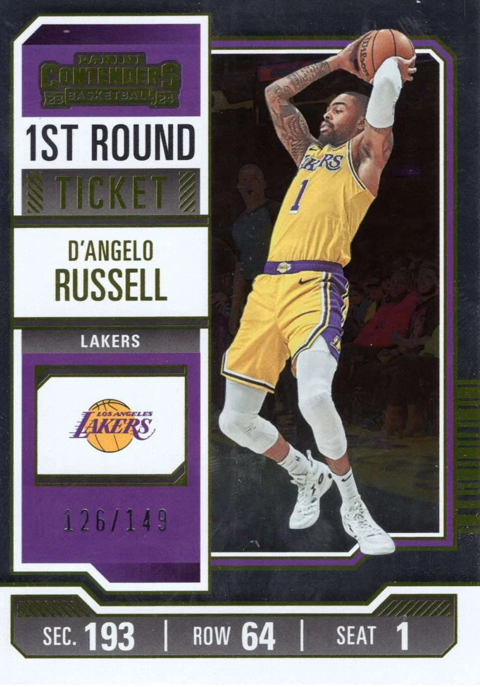 Dangelo Russell trading card