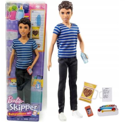 BARBIE SKIPPER DOLL BOY KEN BABYSITTERS FNP43 Mattel