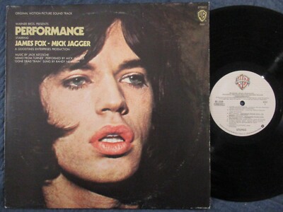PERFORMANCE Mick Jagger, James Fox / Reissue Soundtrack LP Canada WARNER 2554