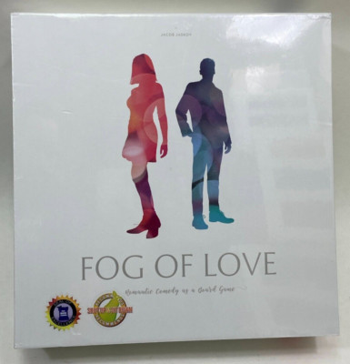 Hush Hush Projects FOG OF LOVE Romantic Comedy as a Board Game - Factory Sealed