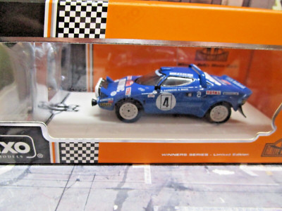 LANCIA Stratos HF Rallye Monte Carlo 1979 #4 Darniche Mahe + 2x Fig IXO SP 1:43