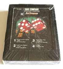 Bad Company Straight Shooter Vintage sealed 8 track tape 