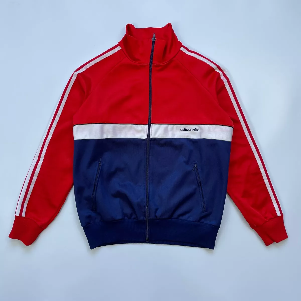 Vintage Adidas West Germany Track Jacket 1980s size M | eBay