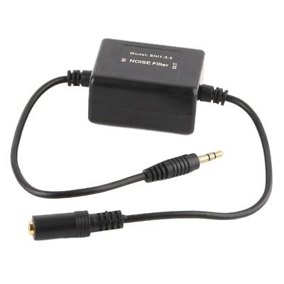 Automotive Ground Loop Noise Isolator 3,5 mm Rauschfilter für Car Audio