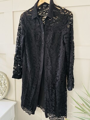 Jd Williams Lace Dress Overshirt Black Lined Size 12 Original Price 40 | eBay UK Jd Williams Lace Dress Overshirt Black Lined Size 12 Original Price 40 | eBay UK