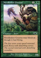 Magic the Gathering MTG Needleshot Gourna (133) Legions   LP