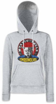 MYSTIC FALLS TIMBERWOLVES Damen Hoodie Kapuzenpullover Vampire Football Diaries