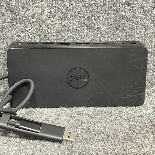 Dell Universal Docking Station D6000 Plug-and-Play USB-C USB 3.0 Ports - Black - 第 3/18 張圖片