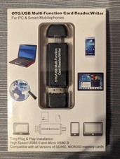 Micro USB OTG/USB Multi-function Memory Card Reader/Writer