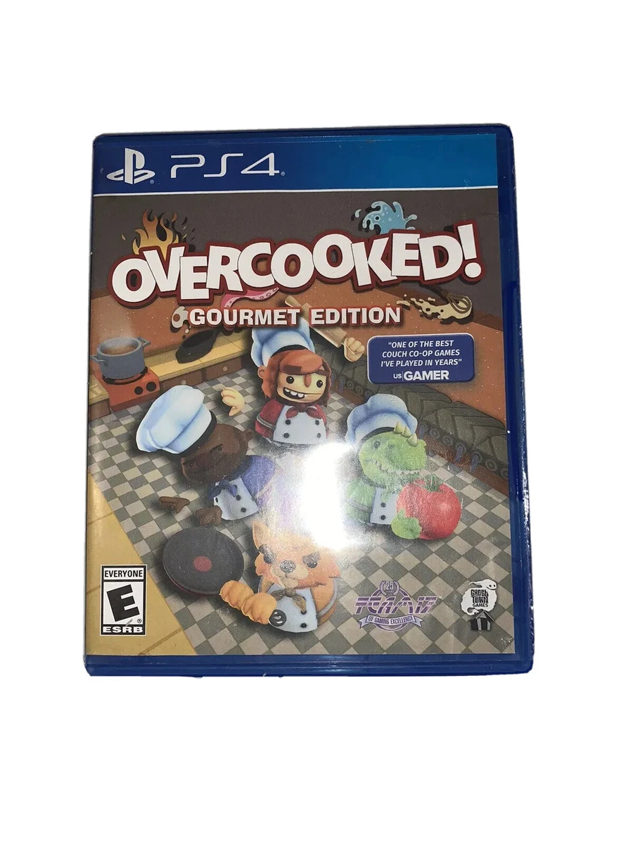 Overcooked Gourmet Edition PS4 PlayStation 4 Very Good Tested