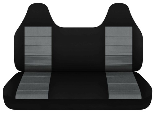 Car seat covers Fits Ford F250 truck 1993 to 1998 front bench W/ Molded headrest - Picture 8 of 23