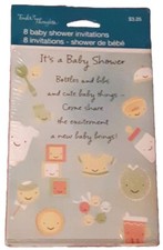 Vtg Invitations It's A Baby Shower unopened packages 8