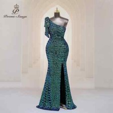 Elegant Evening Dresses Party Woman Side Slits Prom Dress Party Formal Dresses