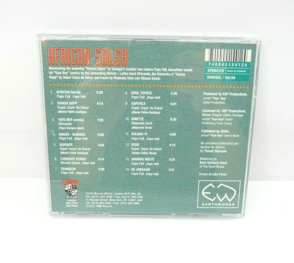CD: AFRICAN SALSA Senegalese Salsa Fireworks  Foto 2 de 3