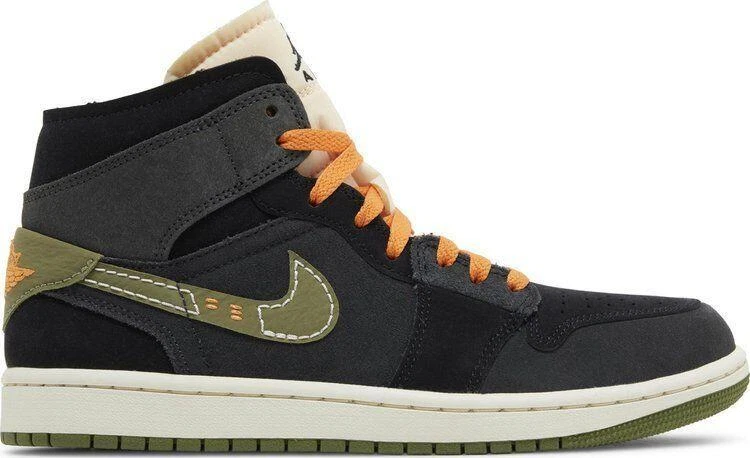 Jordan 1 Mid SE Olive Toe for Sale | Authenticity Guaranteed | eBay