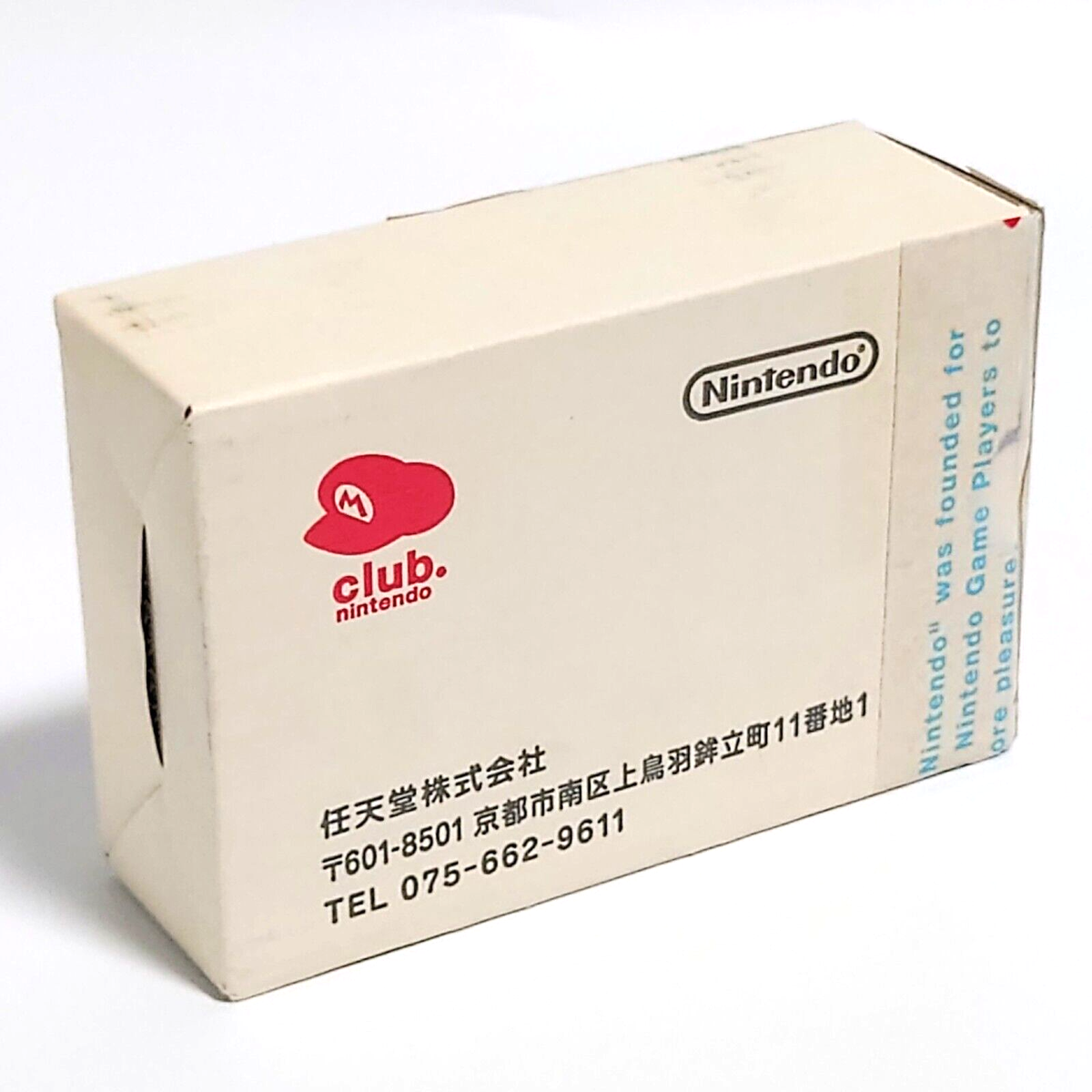 Club Nintendo LE Mario Japanese Playing Card Hanafuda Box