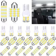 For Honda 20pcs LED Interior Lights Bulbs Kit Car Trunk Dome License Plate Lamps