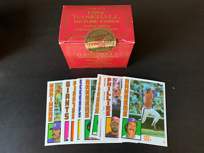   1984 Topps Traded TIFFANY - Pick A Card - Set Break - Near Mint  