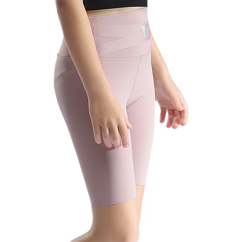 Kids Girls Shorts Biker Workout Compression Leggings Training Safety Jogging - Picture 10 of 59