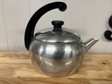 VTG WEAR-EVER CENTENNIAL 2 ½ QT ALUMINUM TEA POT KETTLE MCM MADE IN USA