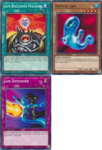 Yugioh - Revival Jam Breeding Machine Defender Set - 1st Edition NM - Free Holo