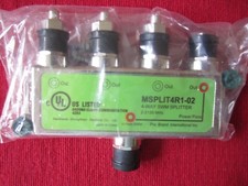 4 WAY SPLITTER MSPLIT4R1-02 HIGH FREQUENCY SW...