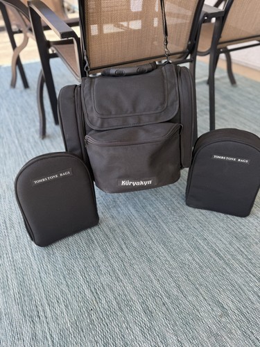 Kuryakyn Tombstone Motorcycle Harley Seat and Back Rest Pad /Bag +2 Fathers Day - Picture 16 of 17