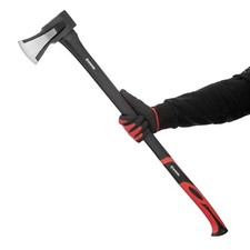 INTERTOOL 35-inch Splitting Maul, Axe, 5 lb Shock Absorbing Handle HT08-0275