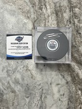Evander Kane Autographed Signed Auto Puck Oilers East coast COA 