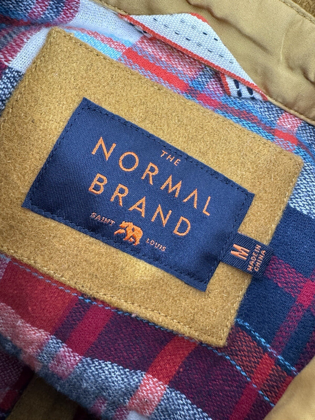 THE NORMAL BRAND - WOOL Heavy Duty Ranch Field M Shirt Jacket - EXCELLENT