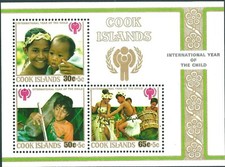 Cook Islands 1979 - International Year of the Child - Miniature Sheet - MNH