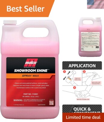 Showroom Shine Spray Car Wax   Best Car Wax Spray for Professional Finish/Eas...