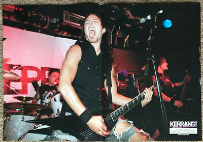 MATT TUCK / BULLET FOR MY VALENTINE - 2007 UK Magazine centrefold poster