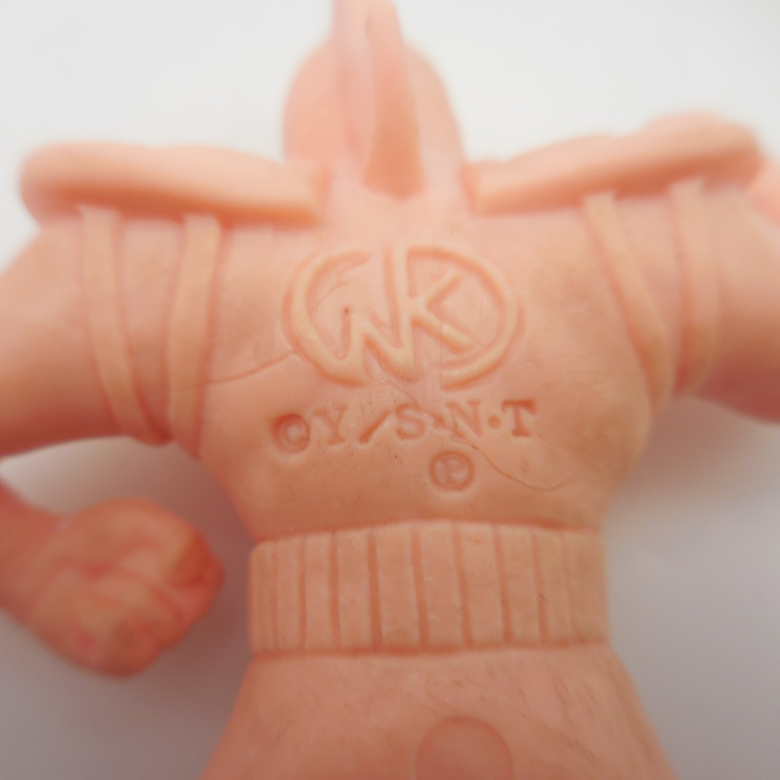 Kinnikuman Kin BIG BODY 3.5" Eraser Marukoshi Deka Series 11th Edition (K Type)