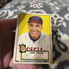 1952 Topps Bob Feller #88 HOF Stunner Legend War Hero Cleveland Fireballer 266W