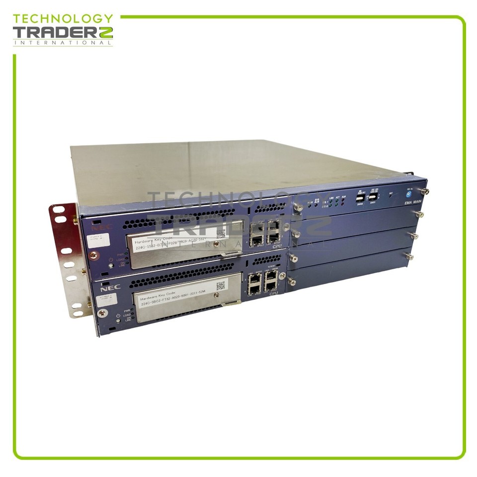 SN8154 NEC SV8500 Rack Mount Server Chassis W/ 1x CG-PC00 1x CF-CP02-A ...