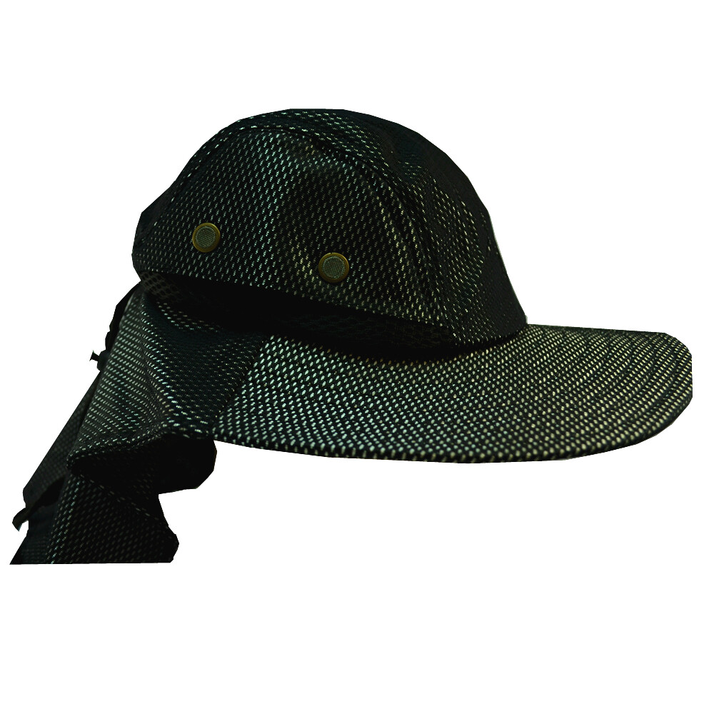 Men Boonie Snap Hat Brim Ear Neck Cover Fishing Hiking Garden Sun Flap