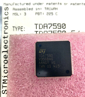 1 Stück TDA7590 | Digital signal processing IC for speech and audio | TQFP144