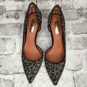 grey leopard heels