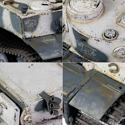 Forces OF Valor FO912042B Carro Pesante Tedesco Sd.Kfz.181 PzKpfw VI Tiger Ausf. E  Tiger Ausf E Tiger Modello Di Produzione Iniziale - Foto 6