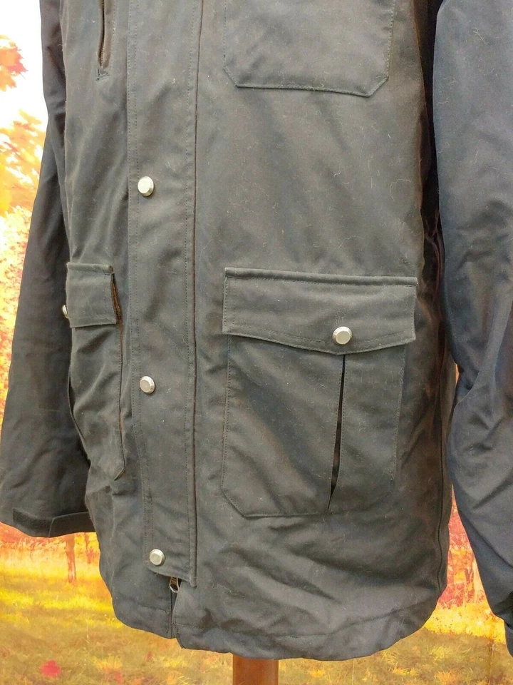 Genuine Bonfire Outerwear blue nylon polyester Jacket. UK men's size Small - Image 4 of 4