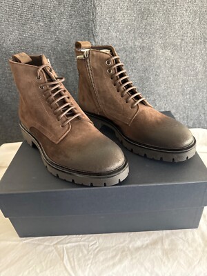 Good Man Brand Men\'s Size 11 Modern City Boot Italian Leather Brown Suede $268 Good Man Brand Men main image 4