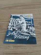 2022  Panini Diamond Kings #AH-4 Lou Gehrig The Art of Hitting Yankees